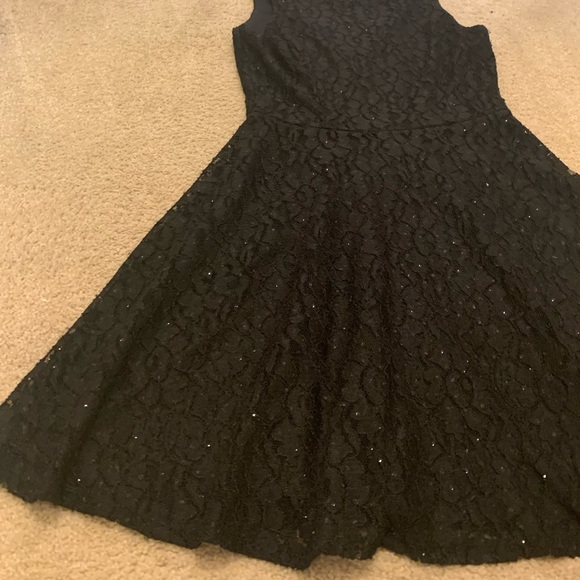 Black Lace Dress - Picture 3 of 12